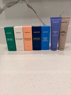 MAELOVE Skincare Set - Multicolor Serum & Cream Collection